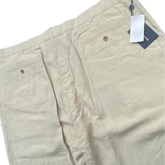 Ralph Lauren line & silk pant size 46B- 34 . (B23) - Picture 7 of 13